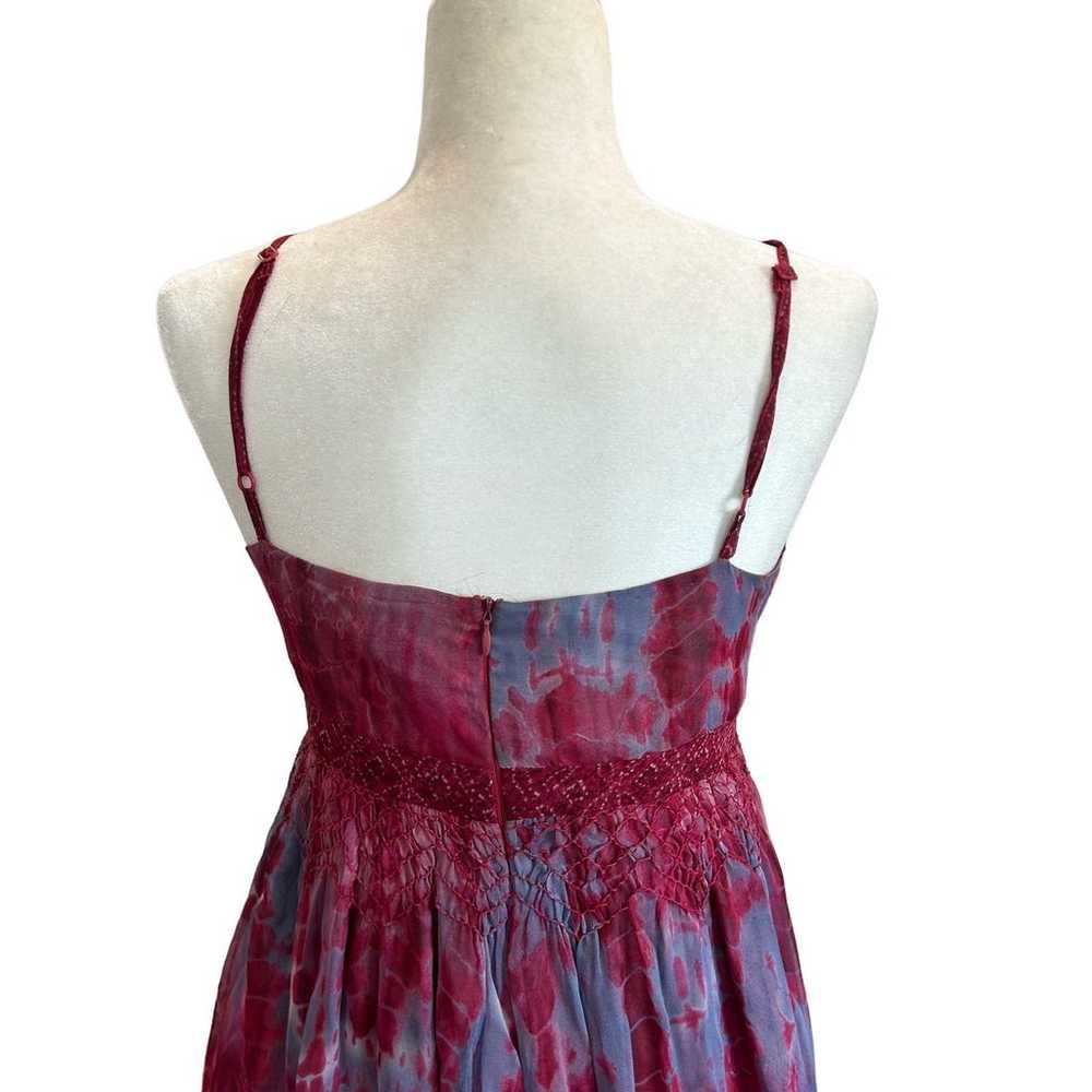 Plenty by Tracy Reese - 100% Silk Red Purple Dres… - image 8