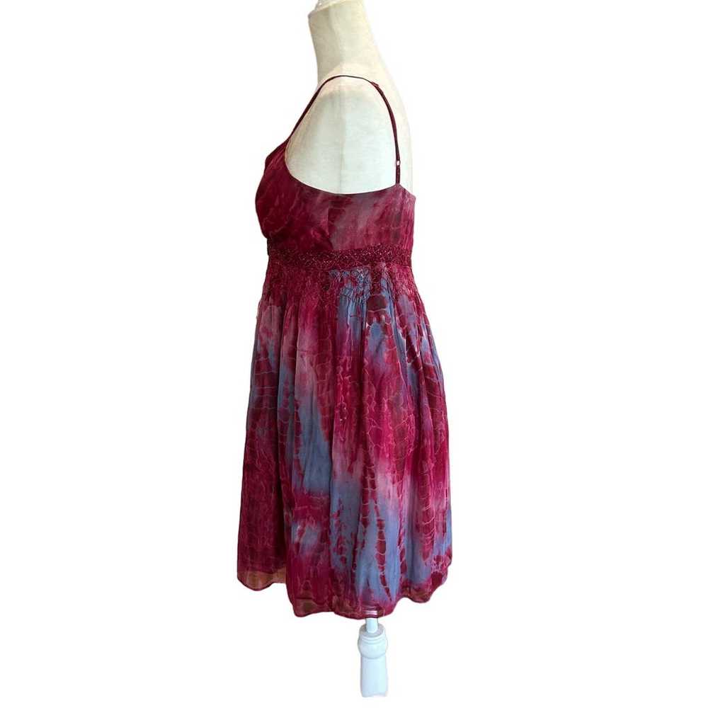 Plenty by Tracy Reese - 100% Silk Red Purple Dres… - image 9
