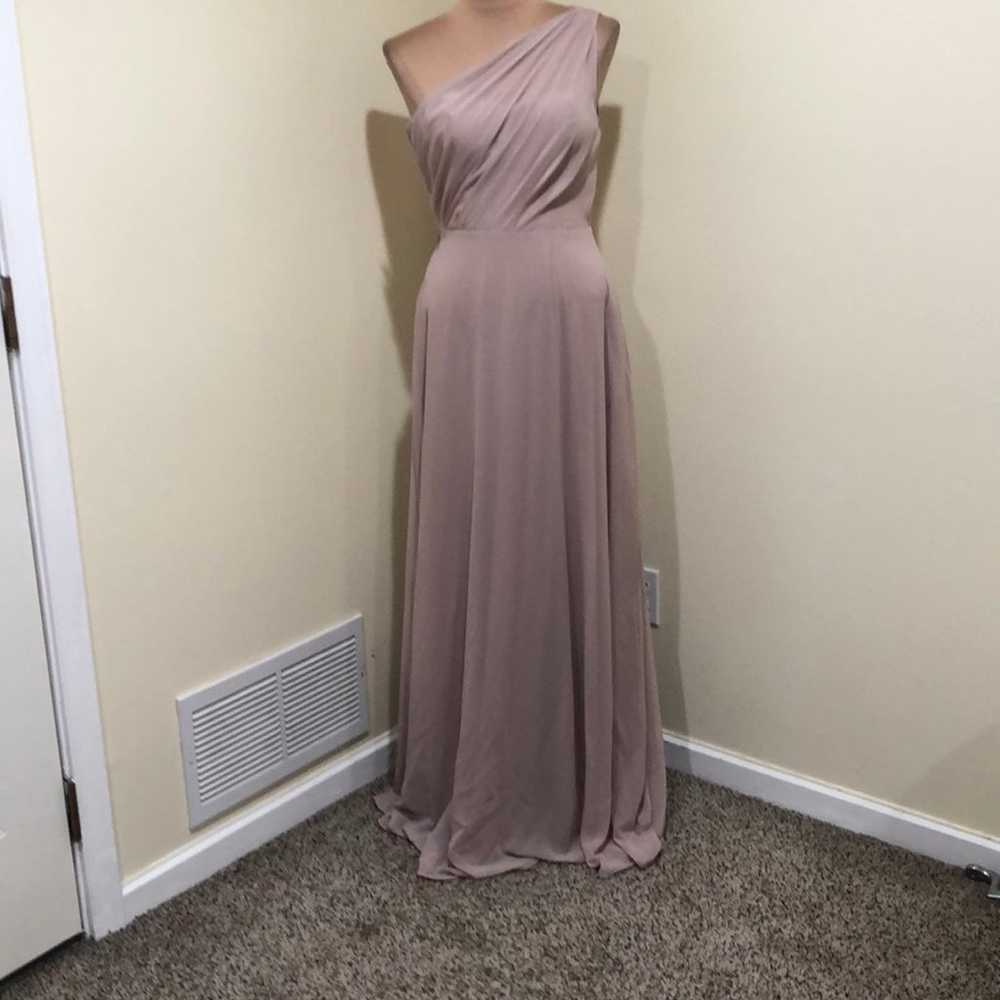 Birdy Grey Kira Maxi Dress Size Small Nude - image 2