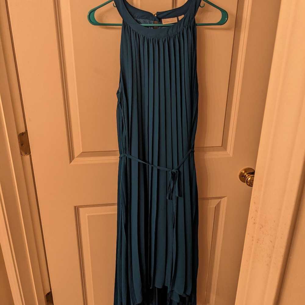 Pleated cocktail dress - image 1