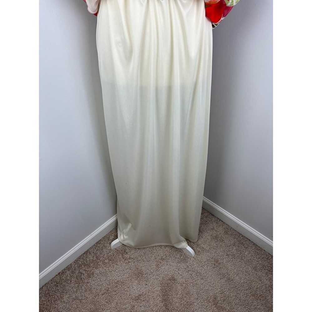 Eliza J Floral Blouson Sheer Maxi Dress Size 8 - image 10