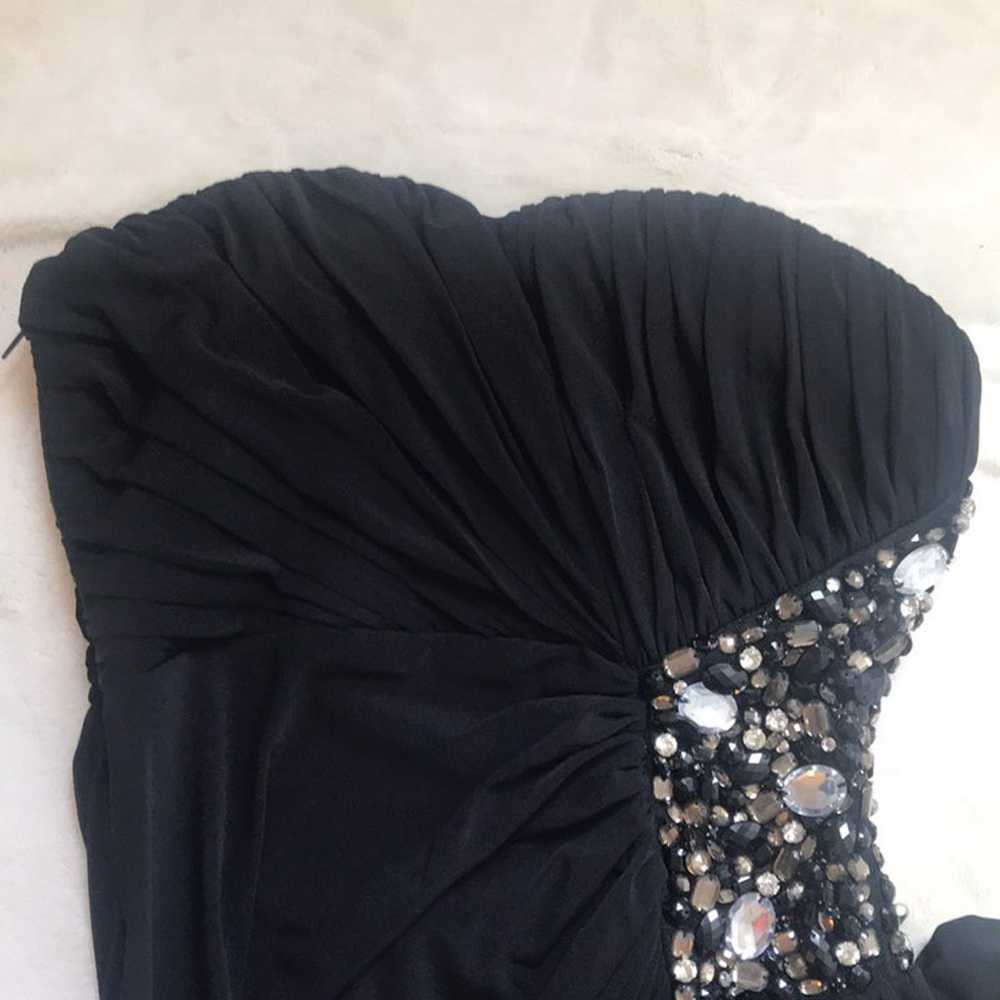 Long Black Prom Dress - image 2