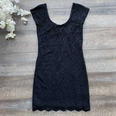 Eight Sixty Black Lace Dress