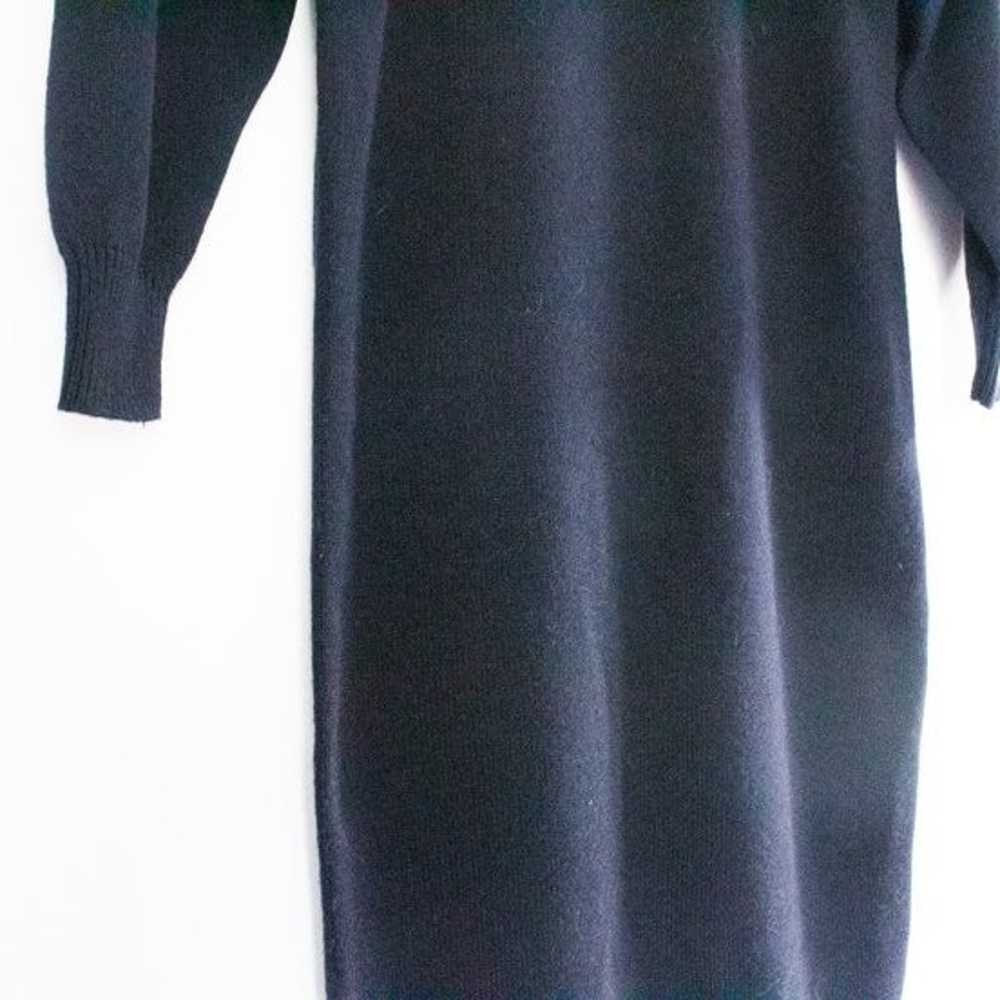 Darian | Vintage 80's Black Jeweled Long Sleeved … - image 9