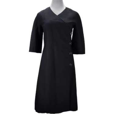 Knee Length Wrap Dress Size M - image 1