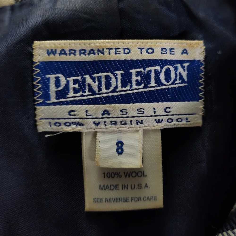 Pendleton Plaid Wool Blazer - image 12