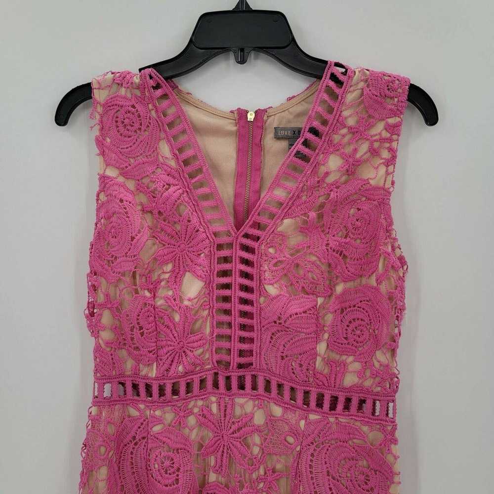 Love by Design Women's Lace & Lattice Midi Dress … - image 3