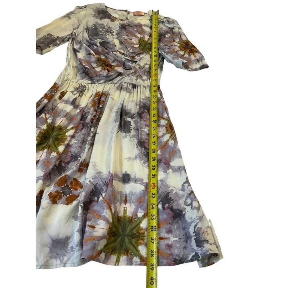 Ottod'ame Tresor Women Sz 10 Ruched A-line Dress … - image 8