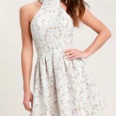 Lulus Seasons of Love White Lace Dress