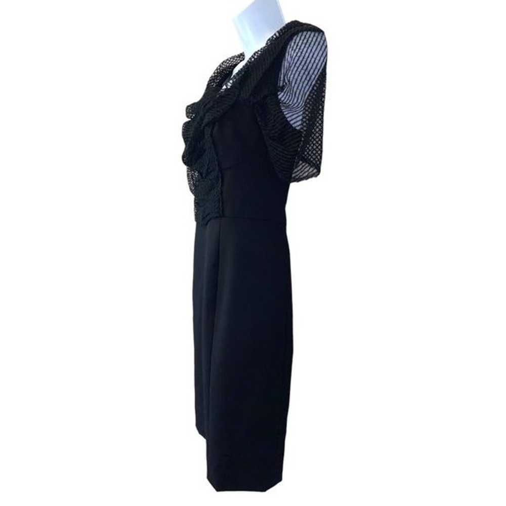 PORTS 1961 Black Cocktail Evening Dress Lace Fron… - image 6