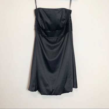 WHBM Black Strapless Dress