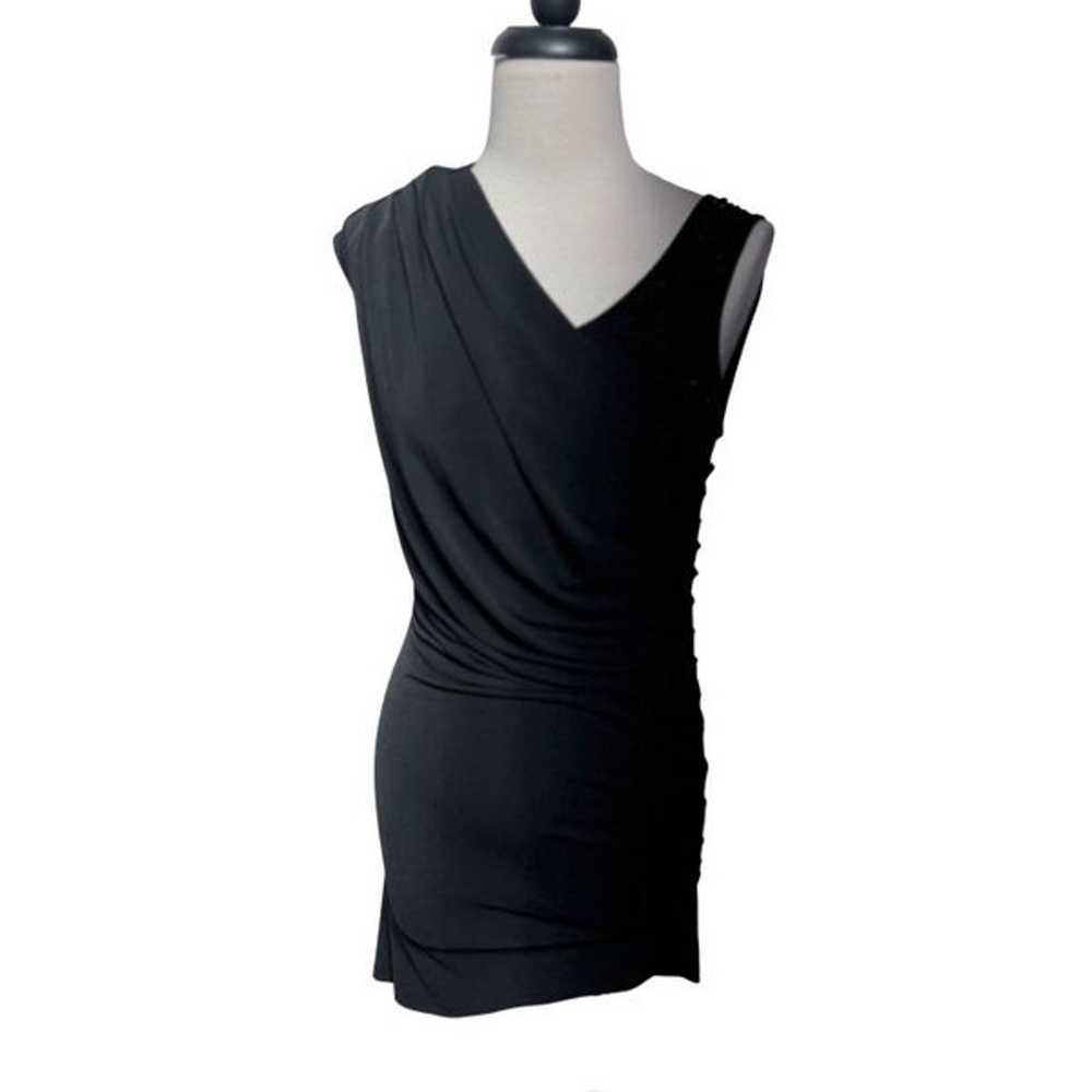 Cache Sexy Ruched Little Black Dress Cocktail Dre… - image 1