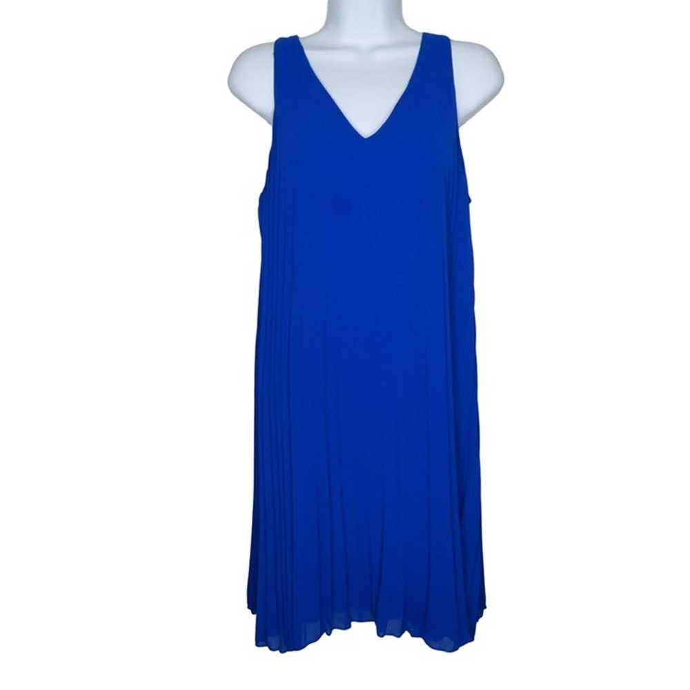 Sequin Hearts Mini Sleeveless Party Dress M Royal… - image 4