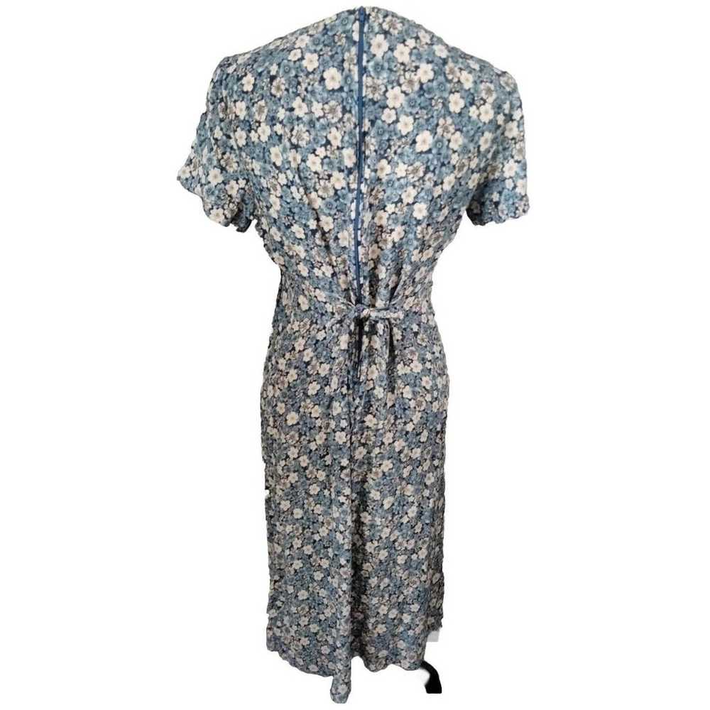 Vintage 90s Granny Dress Prairie Cottage Grunge D… - image 2