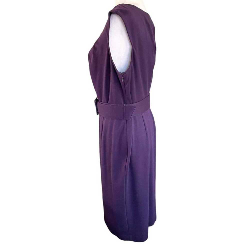 Adrianna Papell Women's Sleeveless Purple Dress W… - image 5