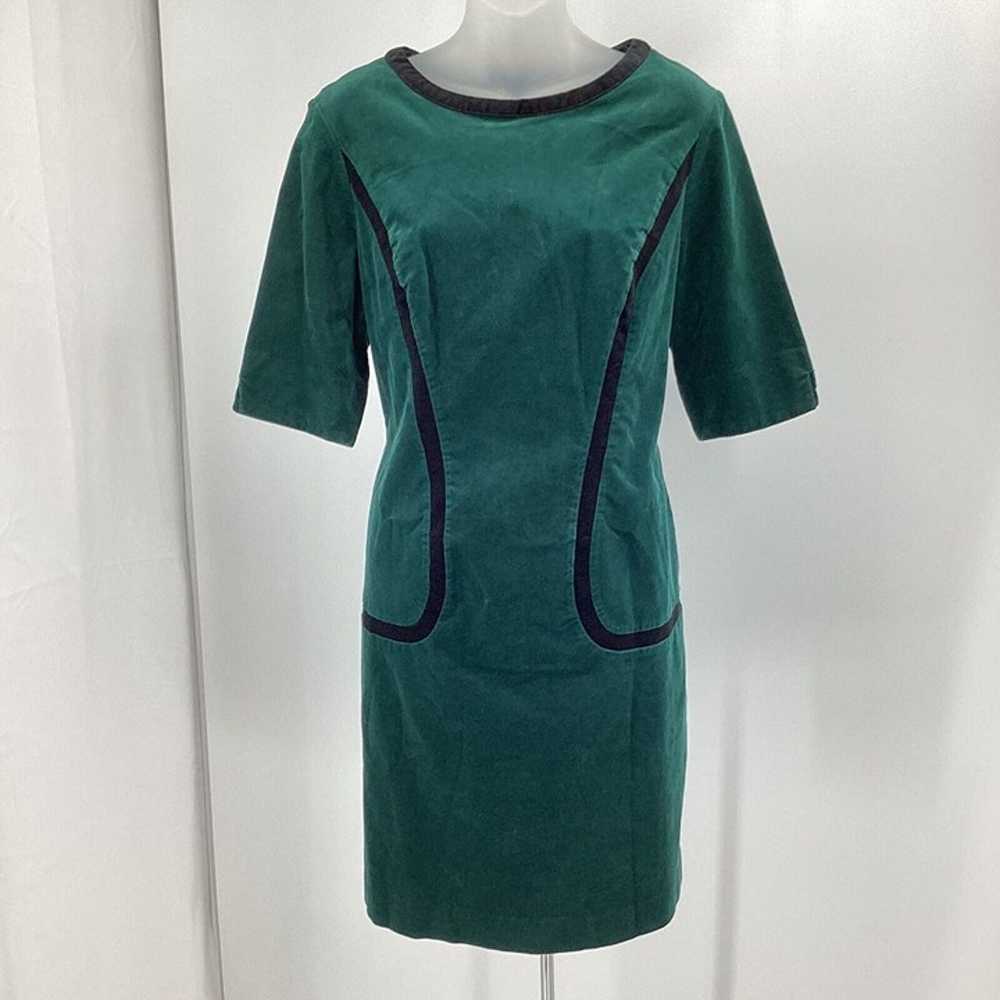 Boden Womens Size 14R Emerald Green Corduroy Thel… - image 1