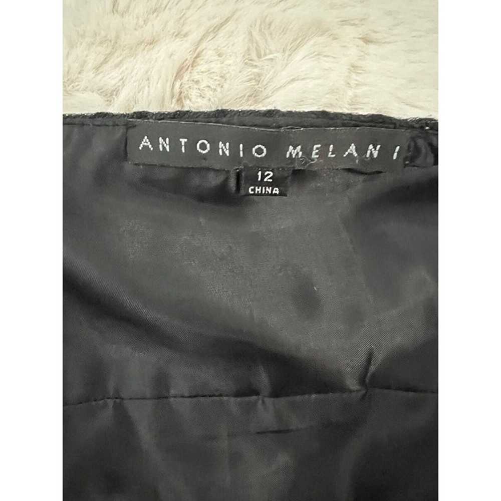 Antonio Melani Size 12 Woman's Black Tulle Cockta… - image 8