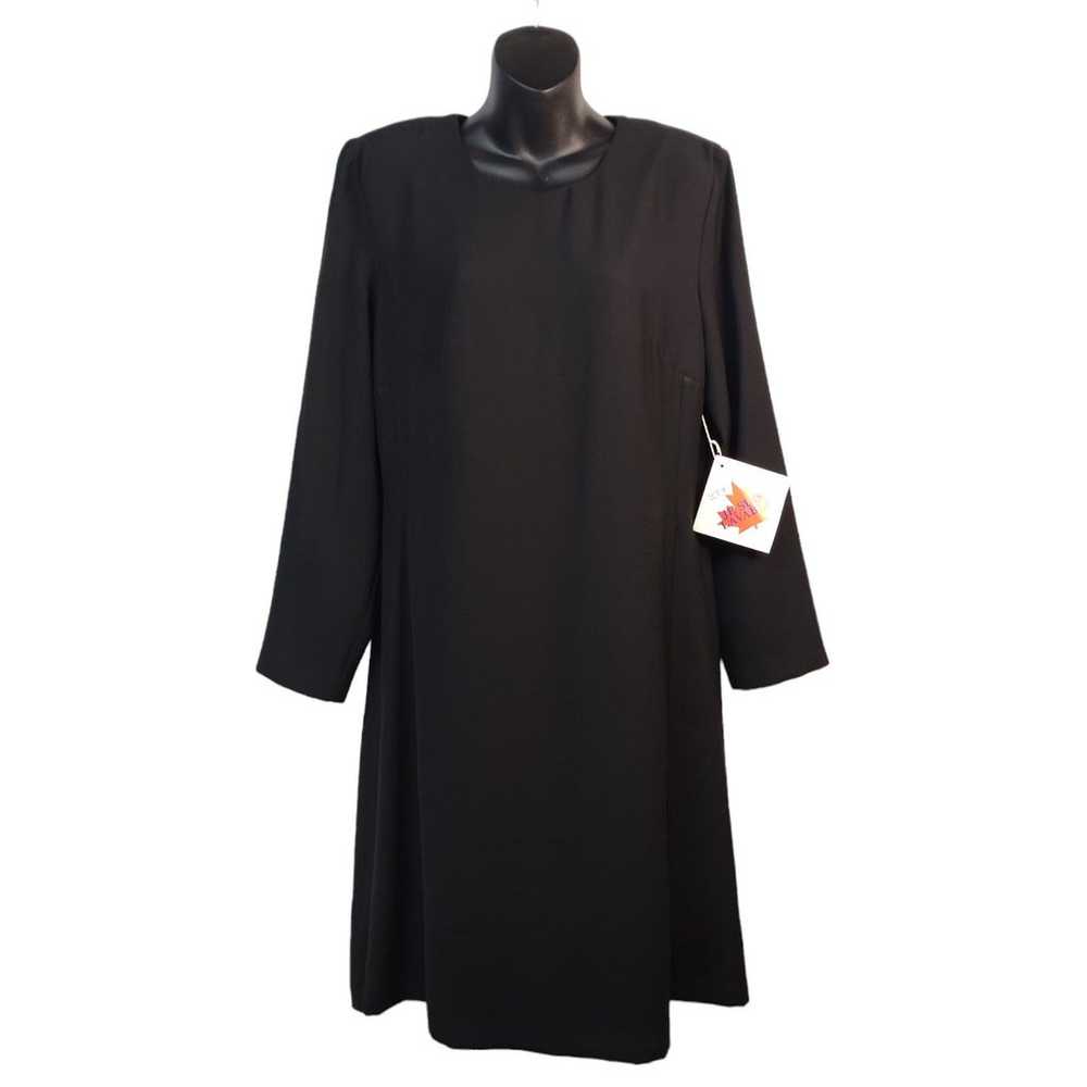 Leslie Belle Women's Black Longsleeve Dress Size … - image 1