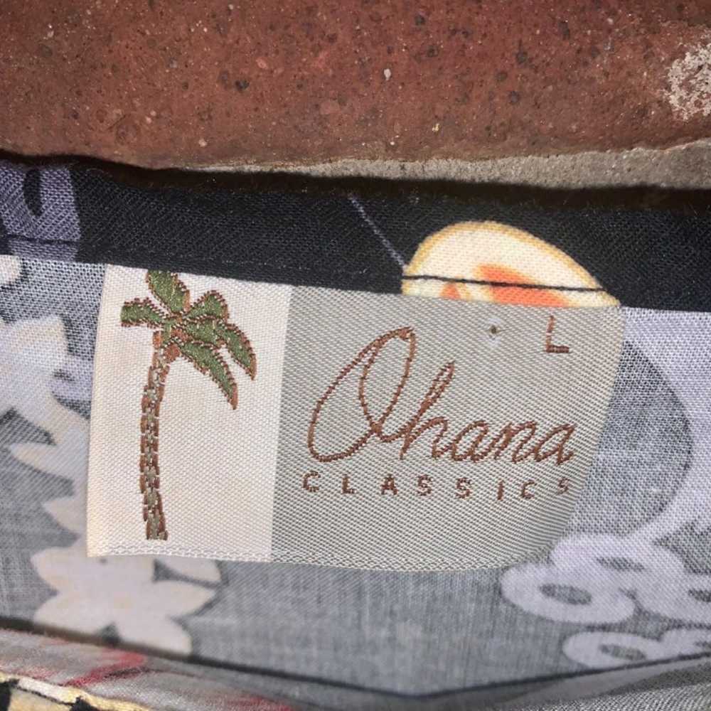 Ohana Hawaiian Print Cotton Slip Dress - image 8