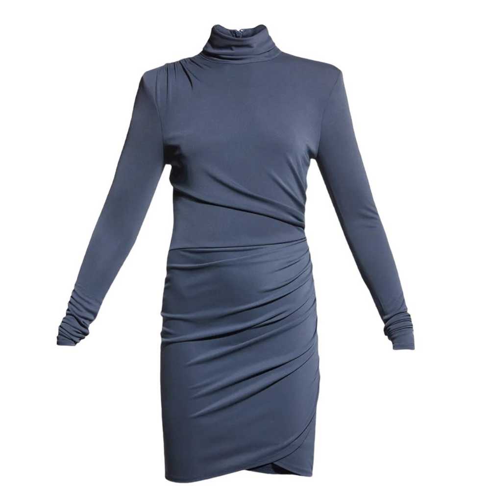 CINQ A SEPT Marlene Ruched Dress, Size 14 - image 3