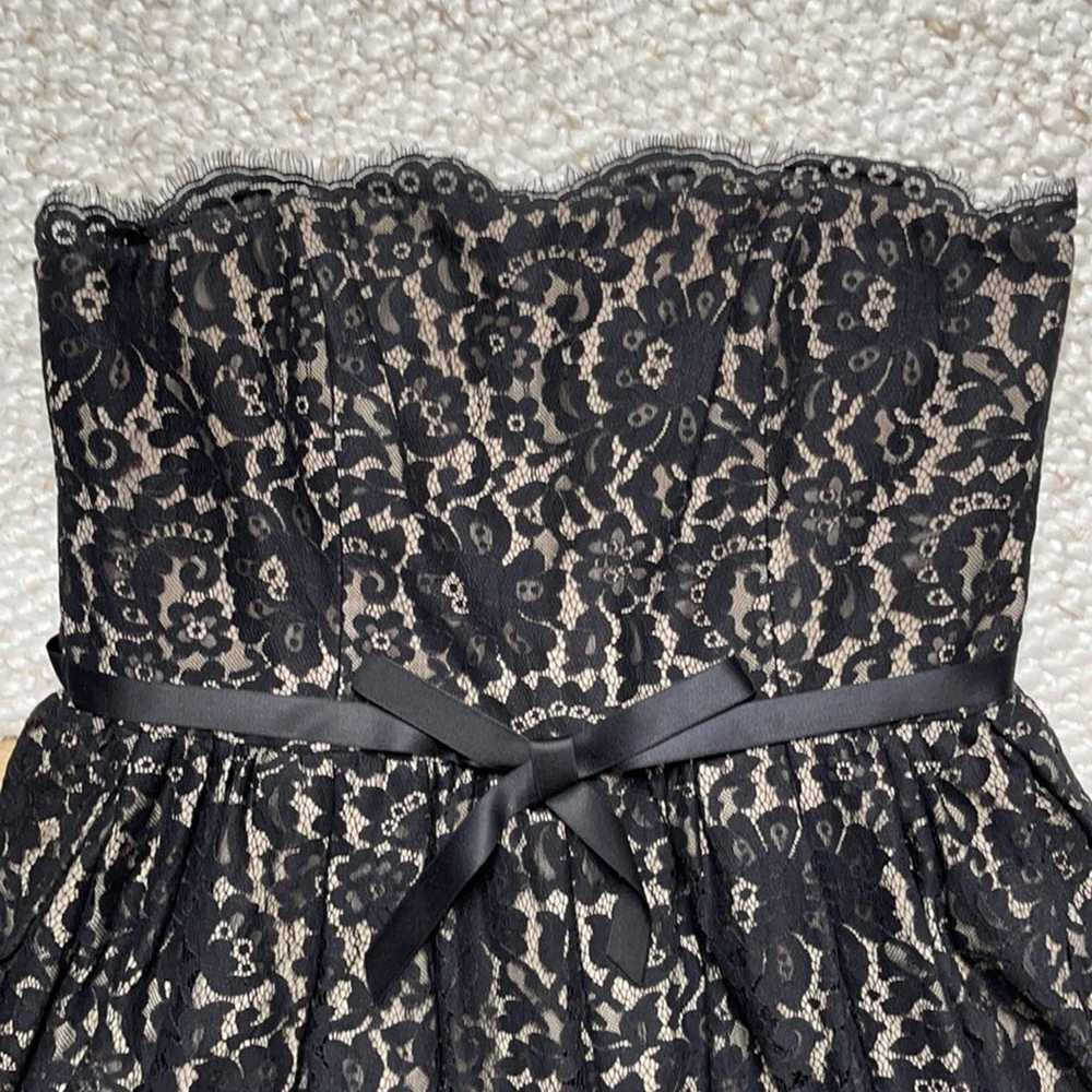 Robert Rodriguez for Target Black Strapless Lace … - image 8