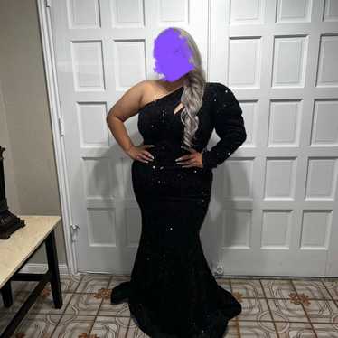 Black formal dress - image 1