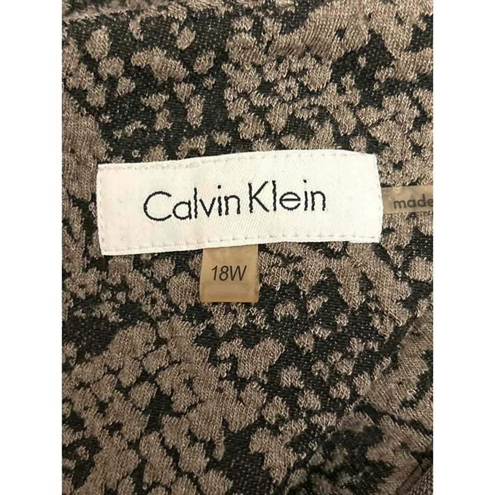 Calvin Klein Women's Plus Size Snakeskin Print Mi… - image 6