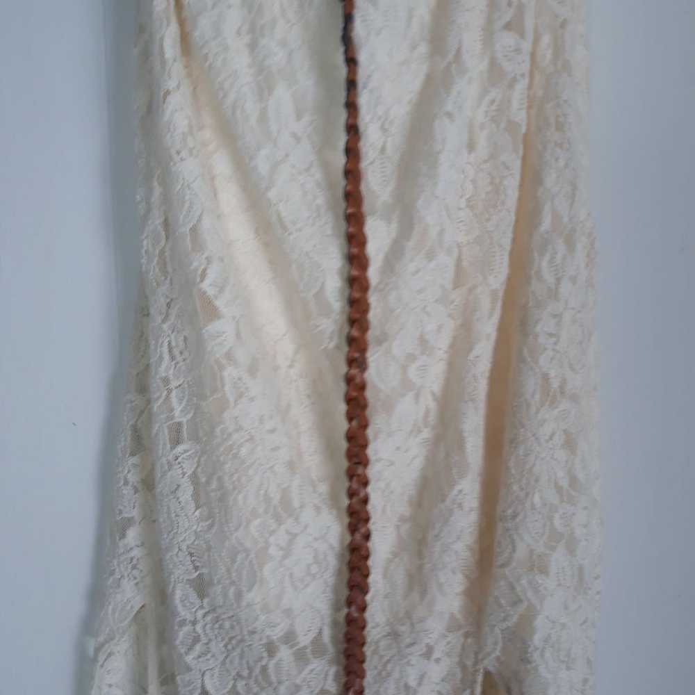 Maurices Lace Wedding Dress Ivory - image 4