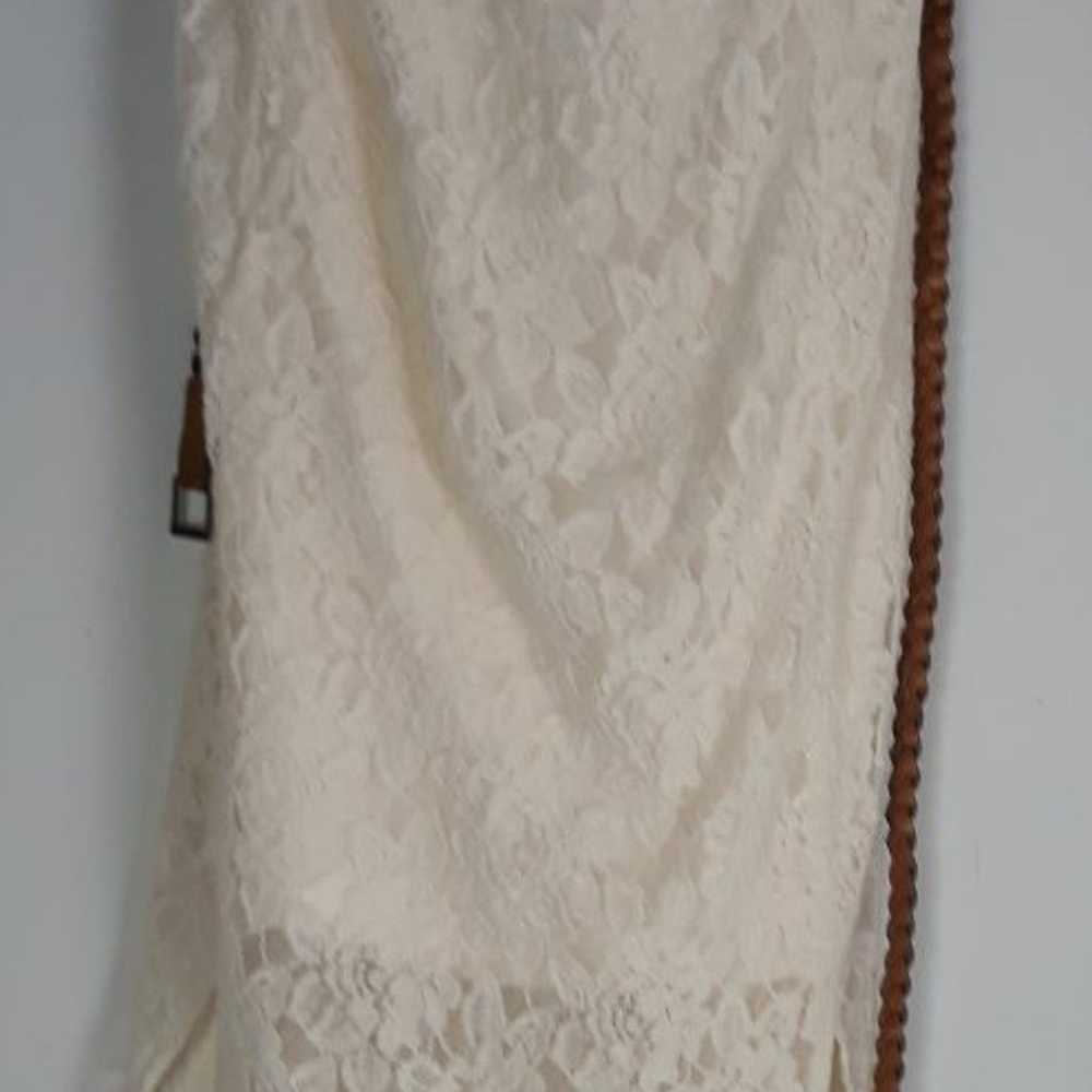 Maurices Lace Wedding Dress Ivory - image 9