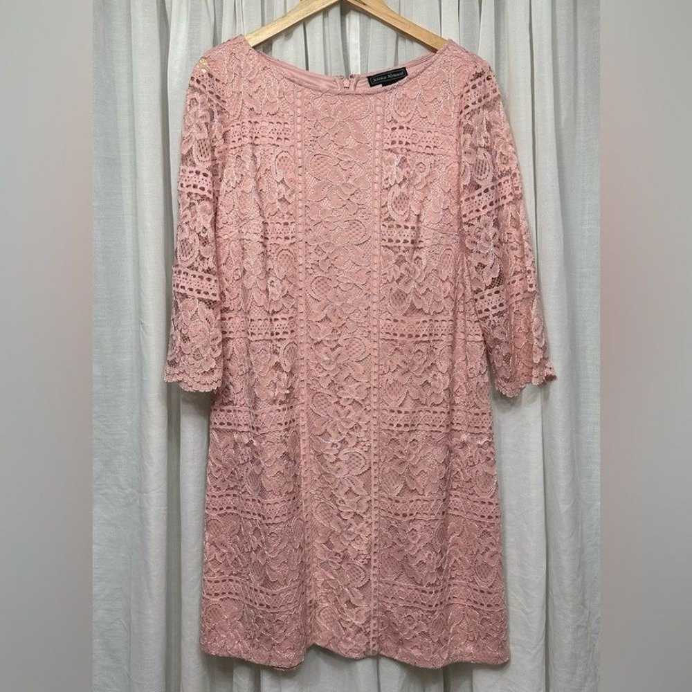 Jessica Howard Size 16  Lace Shift Dress - image 10