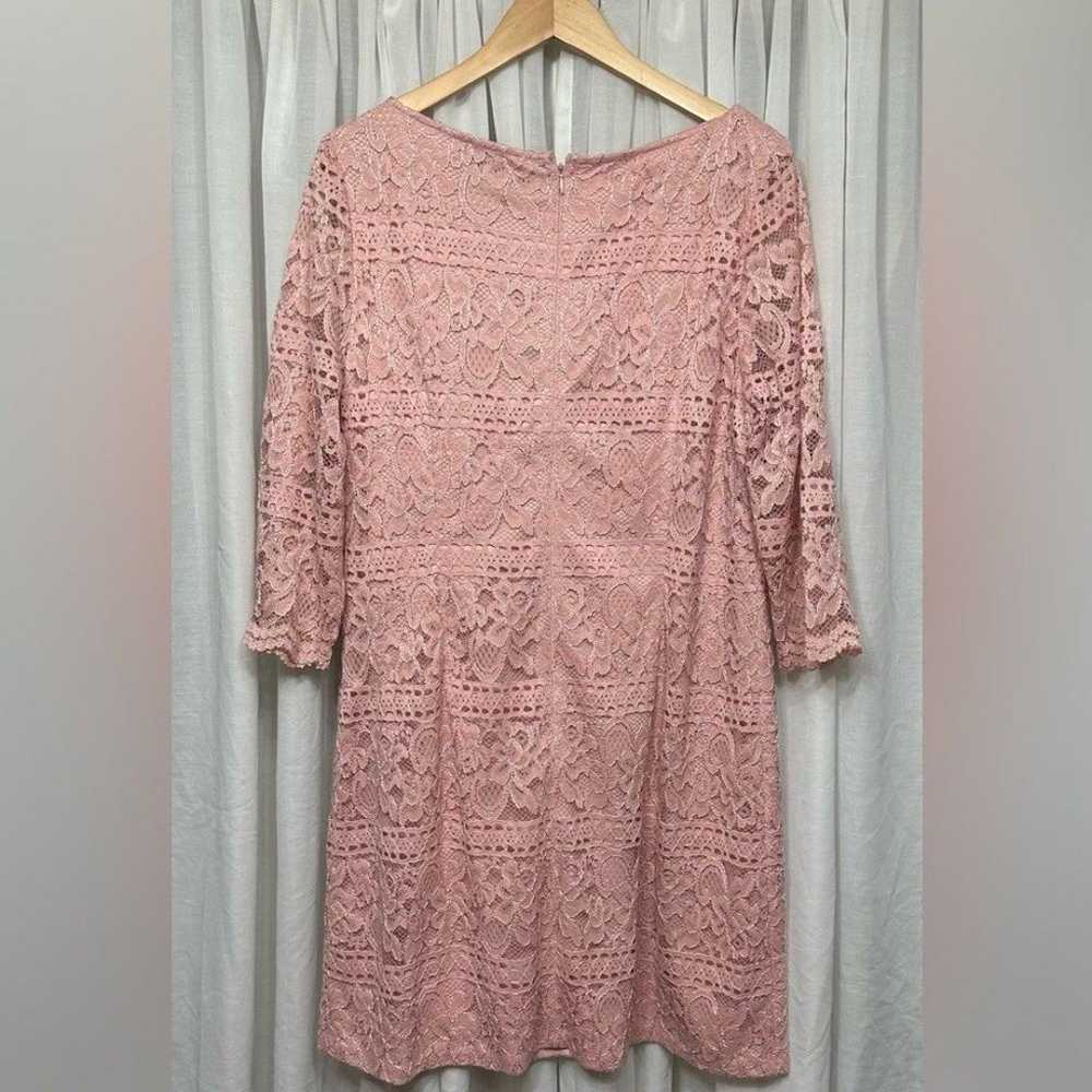 Jessica Howard Size 16  Lace Shift Dress - image 11