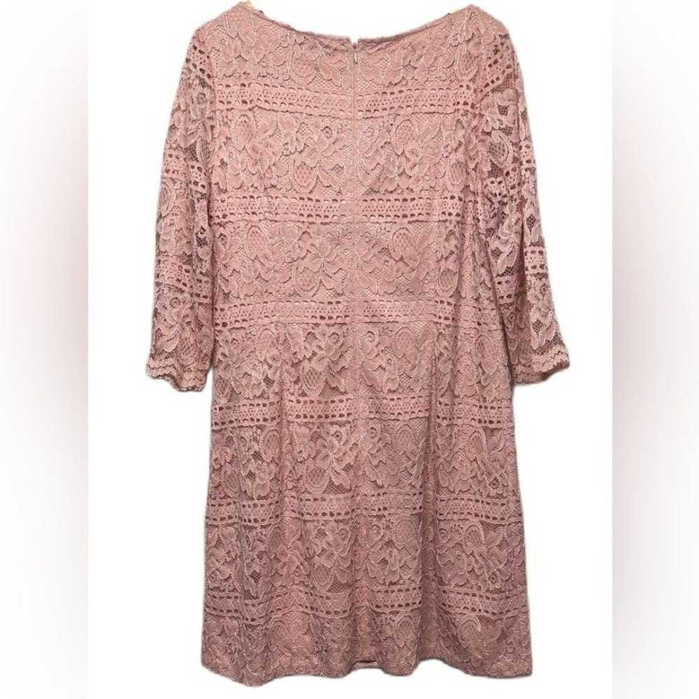 Jessica Howard Size 16  Lace Shift Dress - image 3