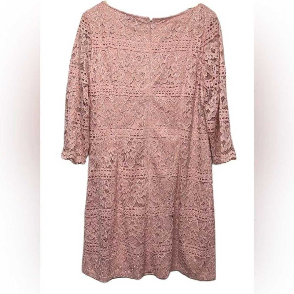 Jessica Howard Size 16  Lace Shift Dress - image 7