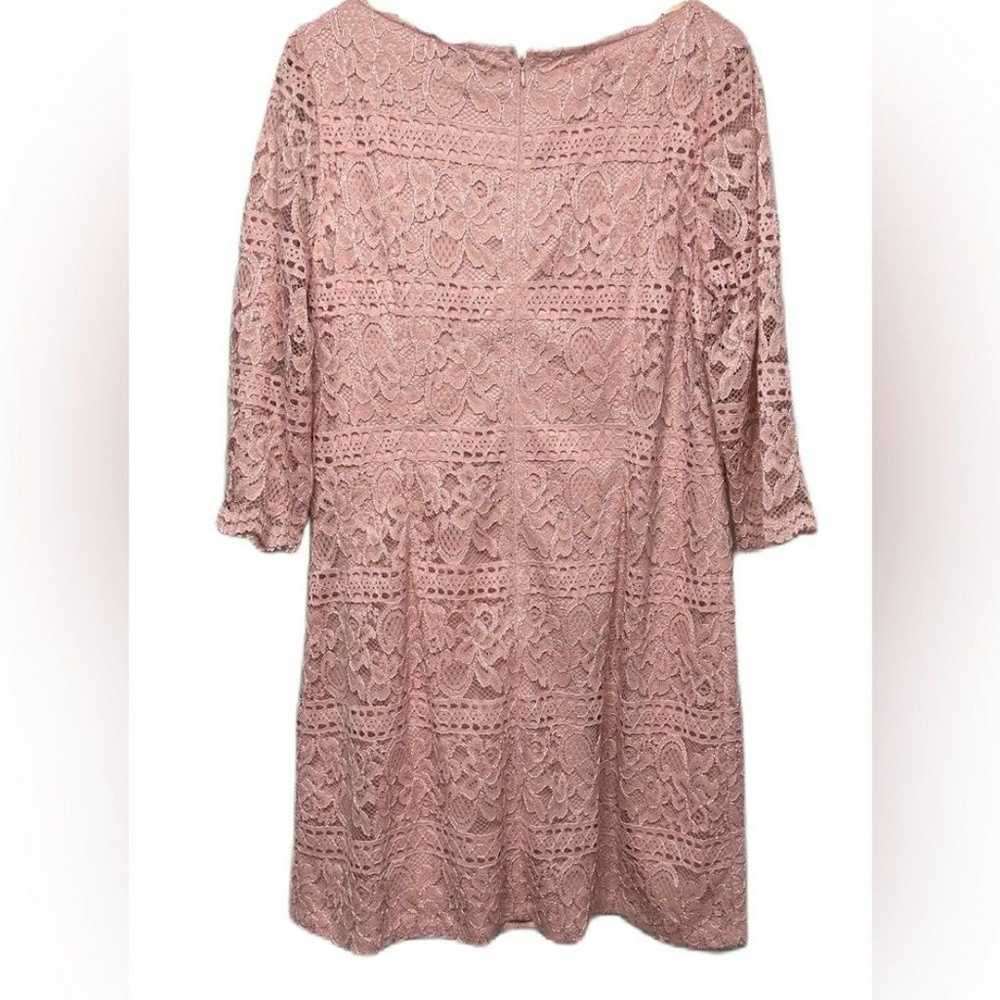 Jessica Howard Size 16  Lace Shift Dress - image 9