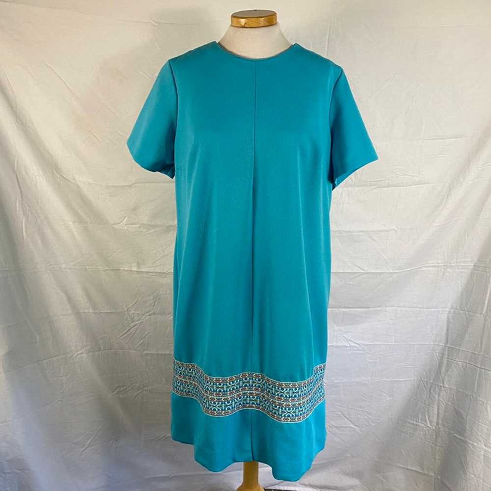 Vintage 60's Jackie Kennedy A-Line Dress - image 1