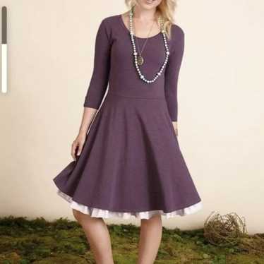 Matilda Jane dress xl purple layered