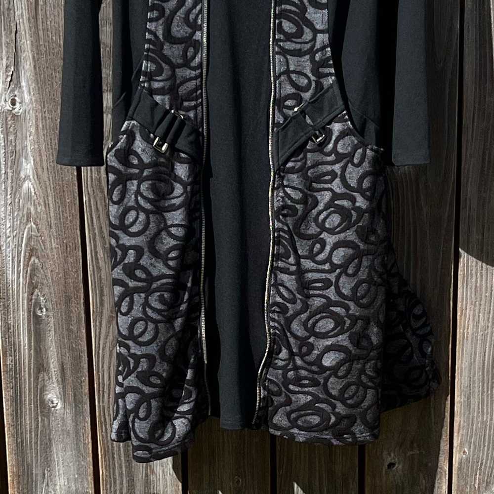 Dzhavael couture black dress size XL - image 6