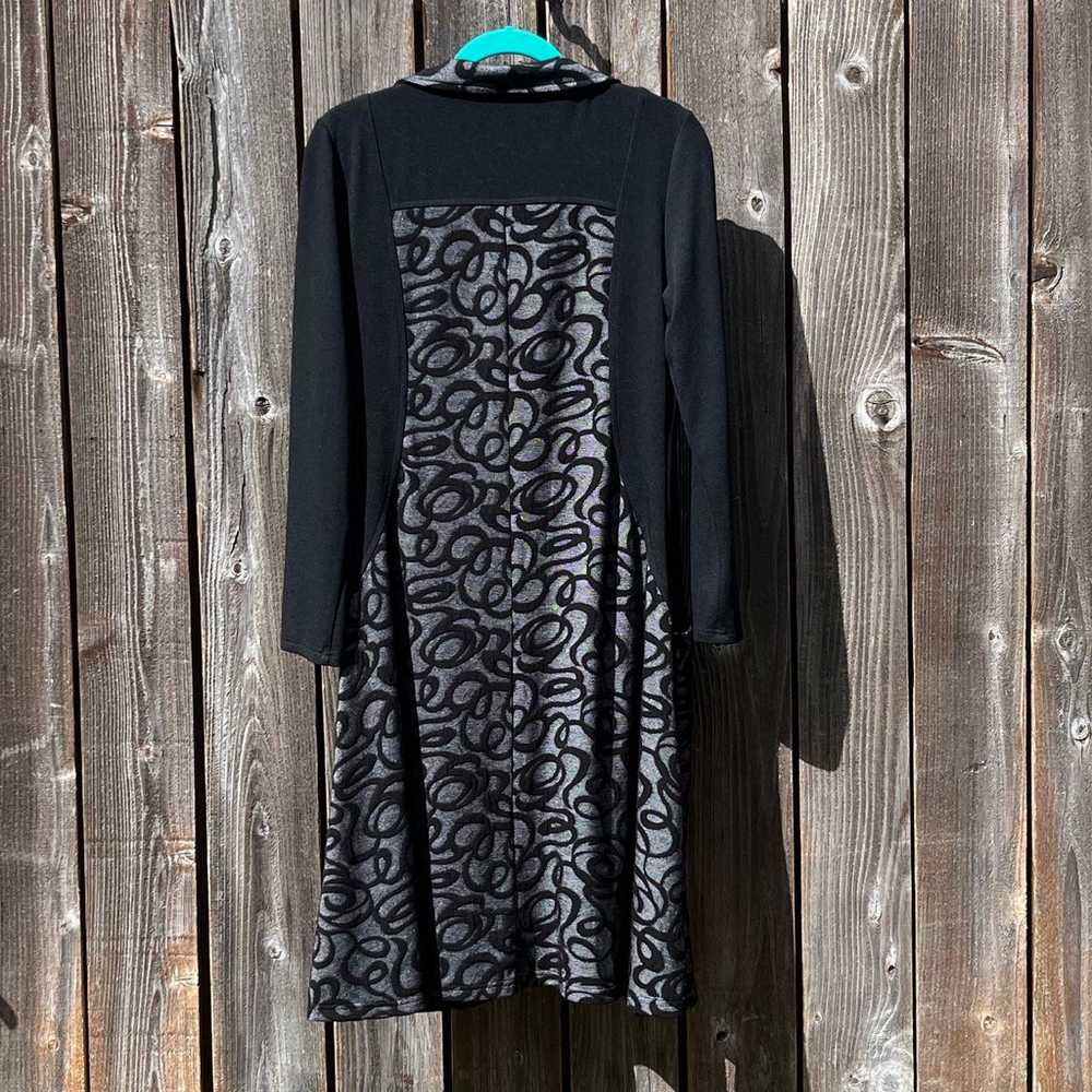 Dzhavael couture black dress size XL - image 7