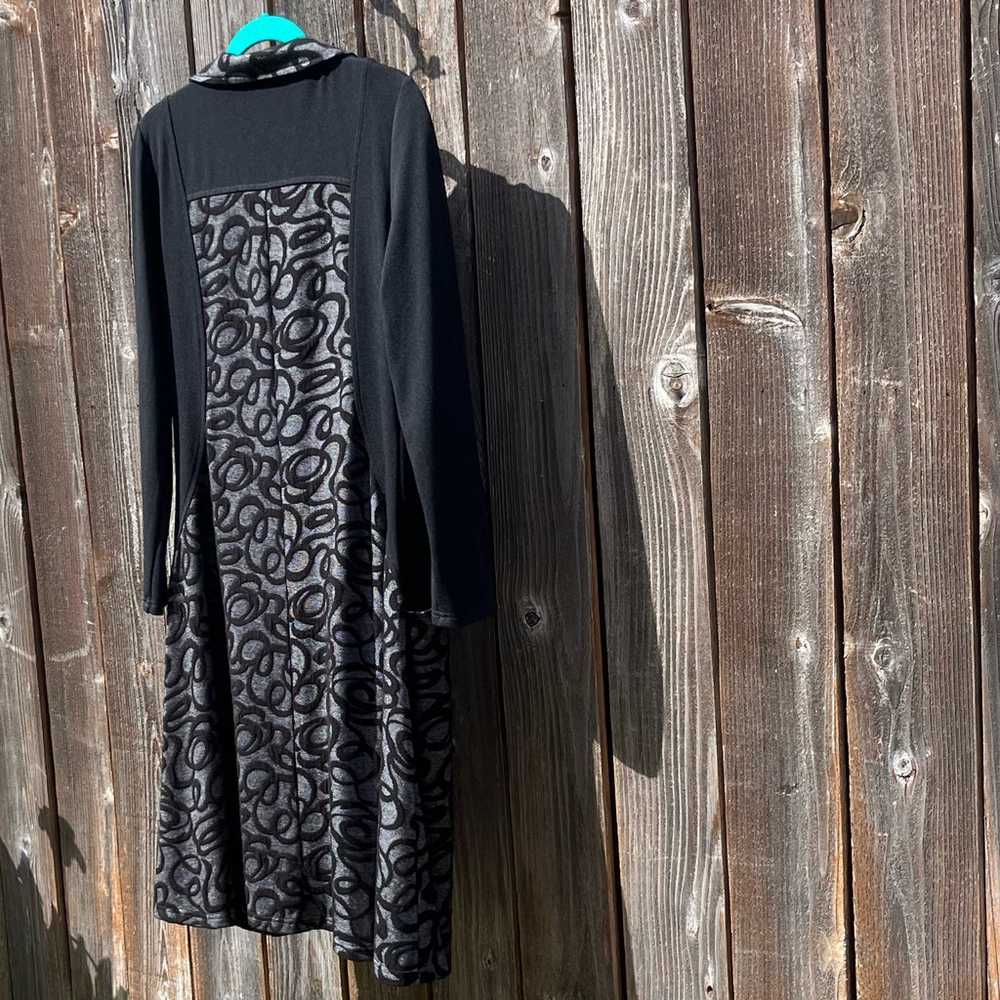 Dzhavael couture black dress size XL - image 8