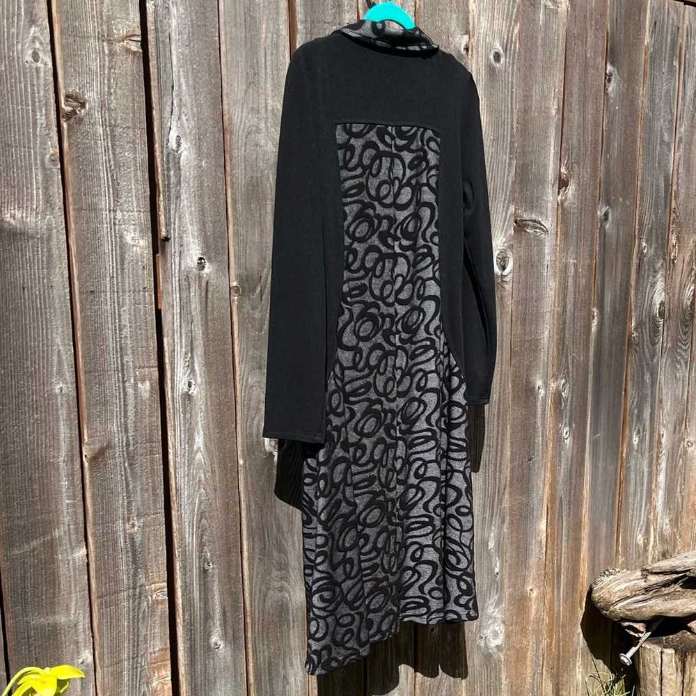 Dzhavael couture black dress size XL - image 9