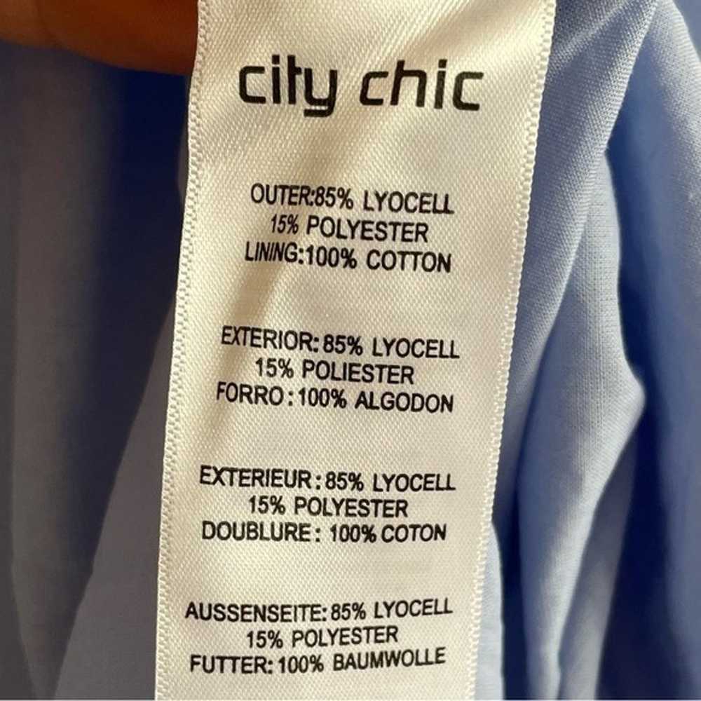 City Chic Sabina Tiered Bluebell Maxi Dress, Size… - image 10