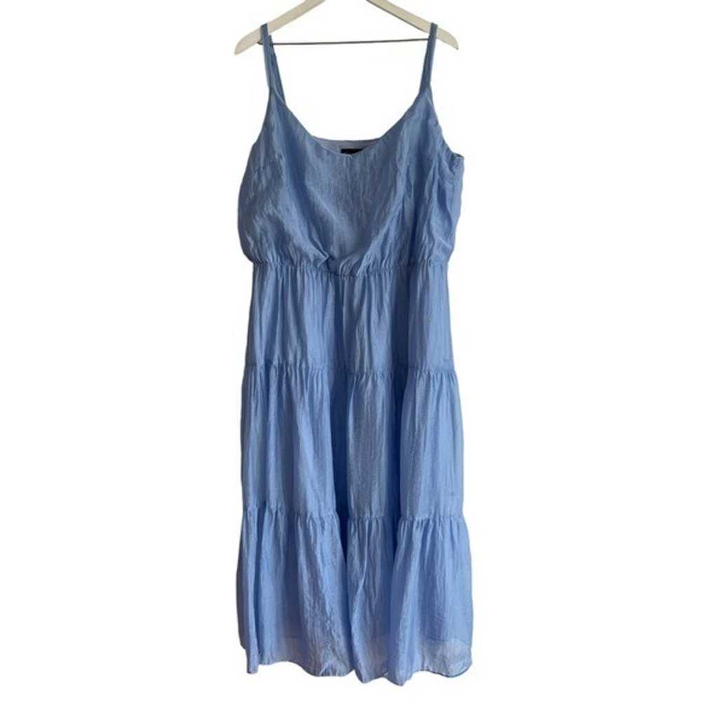 City Chic Sabina Tiered Bluebell Maxi Dress, Size… - image 4