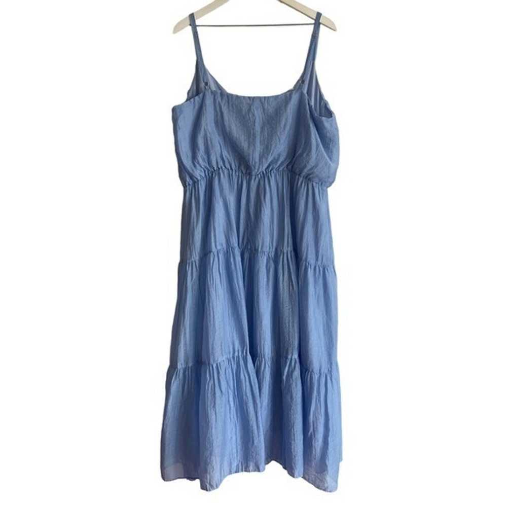 City Chic Sabina Tiered Bluebell Maxi Dress, Size… - image 7