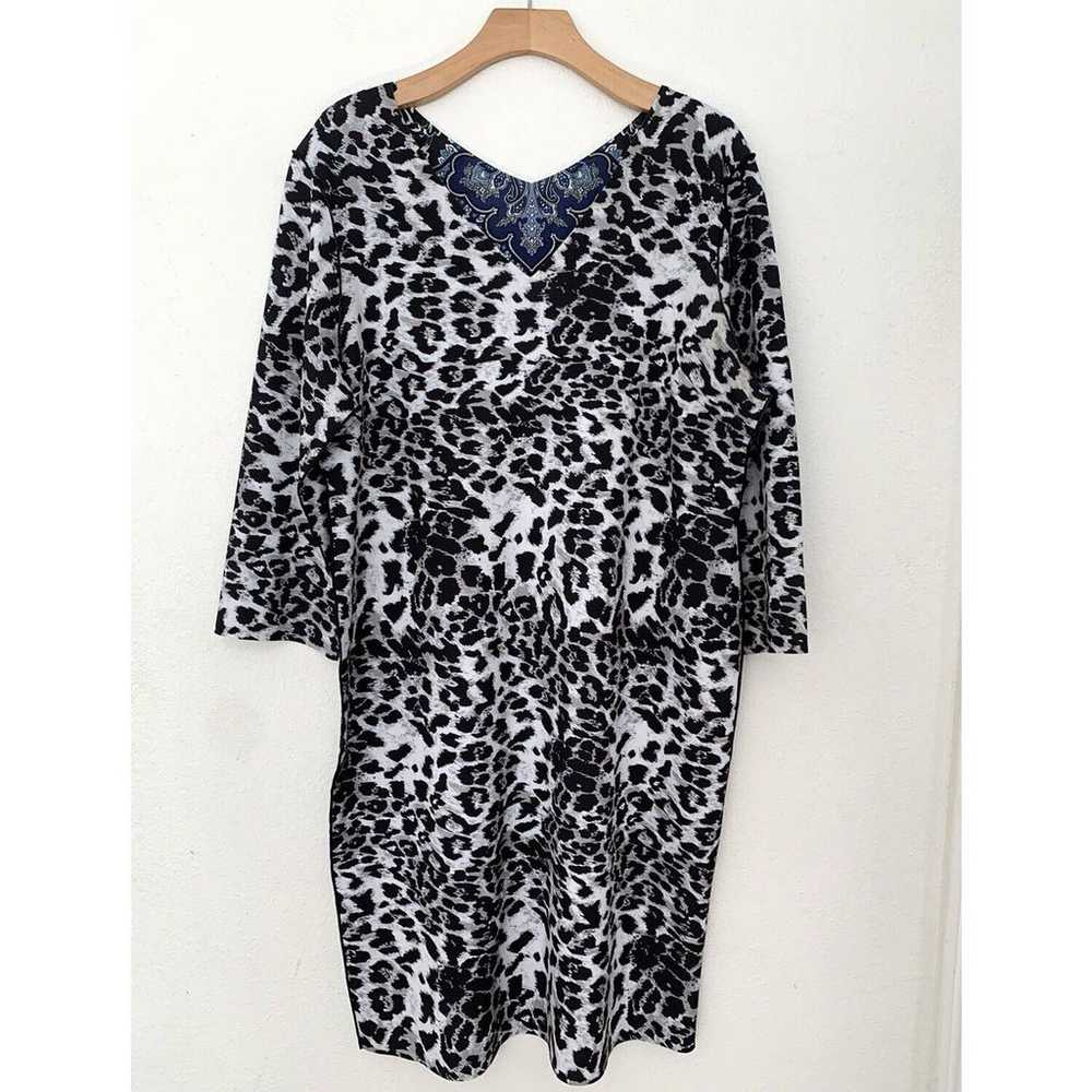 Womens Chicos size 3 XL Paisley Dress Reversible-… - image 6
