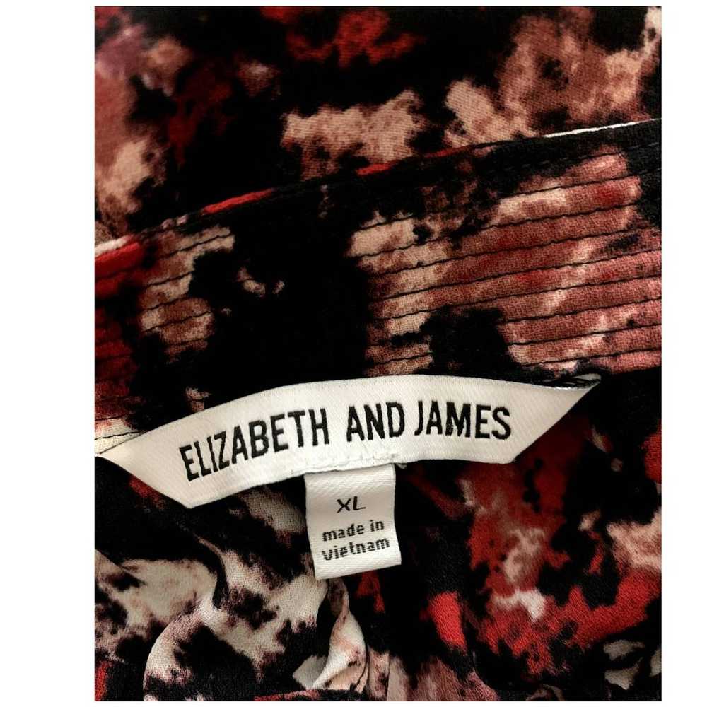 Elizabeth And James long sleeves floral mini dres… - image 4
