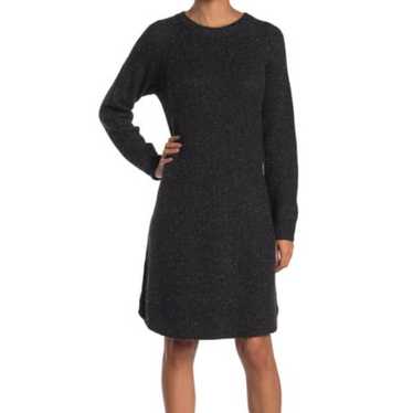 Madewell Curved Hem Sweater Dress Wool