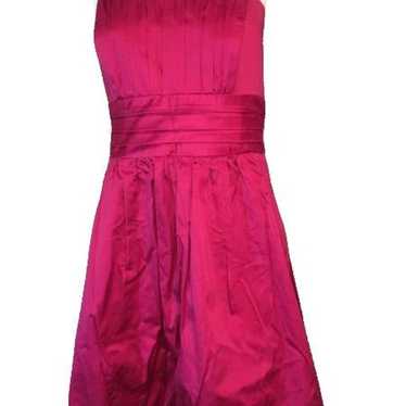Davids Bridal Hot Pink Formal Dress Size 16 SKU 0… - image 1