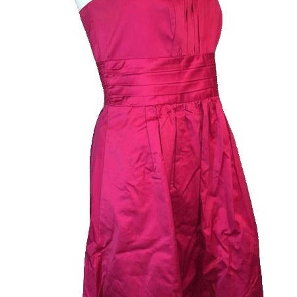 Davids Bridal Hot Pink Formal Dress Size 16 SKU 0… - image 3