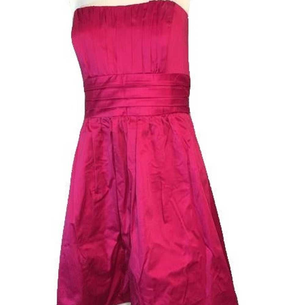 Davids Bridal Hot Pink Formal Dress Size 16 SKU 0… - image 4