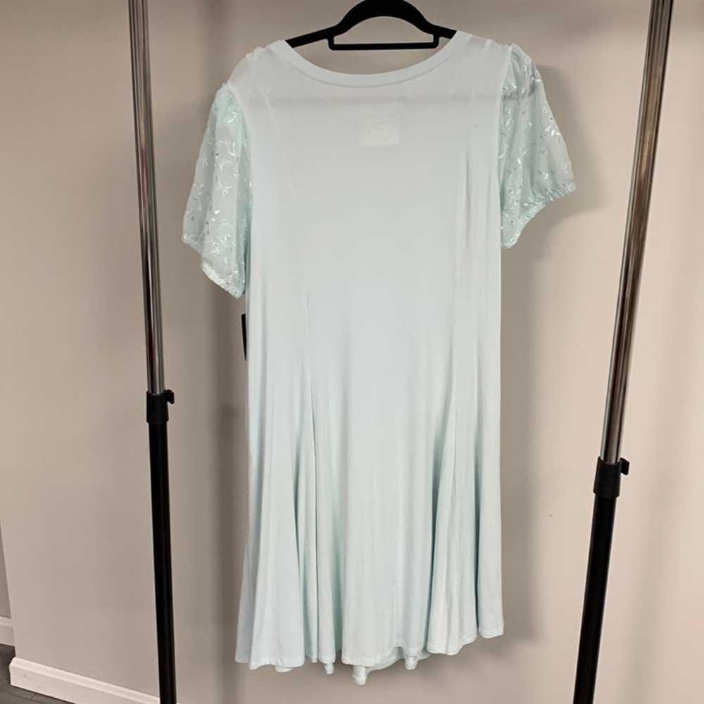 NWT Torrid Light Blue Knit Dress with Pockets Siz… - image 6